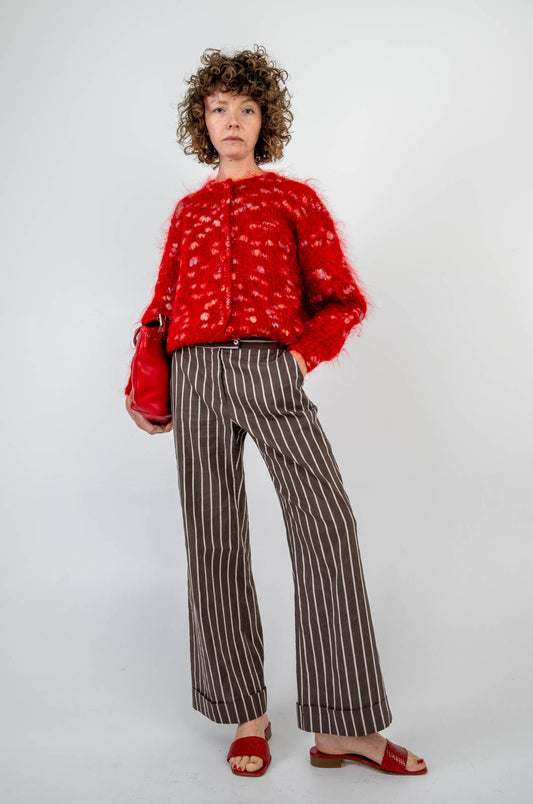 Gianfranco Ferrré Pinstripe Silk Trousers