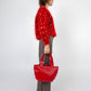 Ruby Leather Bucket Bag