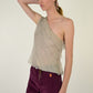 Emporio Armani Silk Waterfall Top
