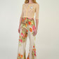 Roberto Cavalli Silk Palazzo Pants