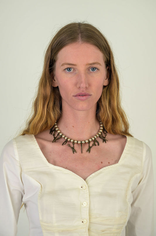 Pearl Charm Necklace