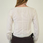 Ivory Sweetheart Blouse