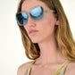 Azure Oversized Sunglasses