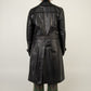 Charred Leather Trench