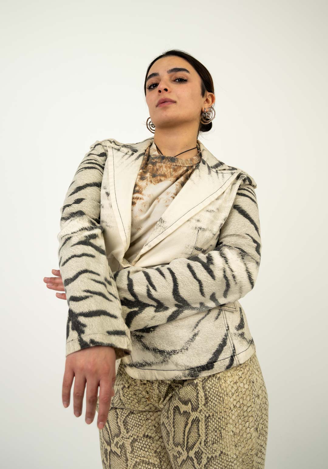 Just Cavalli Zebra Blazer