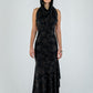 Hooded Glimmer Dress