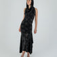 Hooded Glimmer Dress