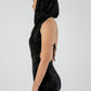 Hooded Glimmer Dress