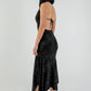 Hooded Glimmer Dress