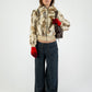 Oat Rabbit Fur Jacket
