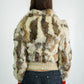 Oat Rabbit Fur Jacket