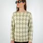 Gucci Sage Argyle Knit