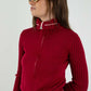 Moschino Claret Zip Knit