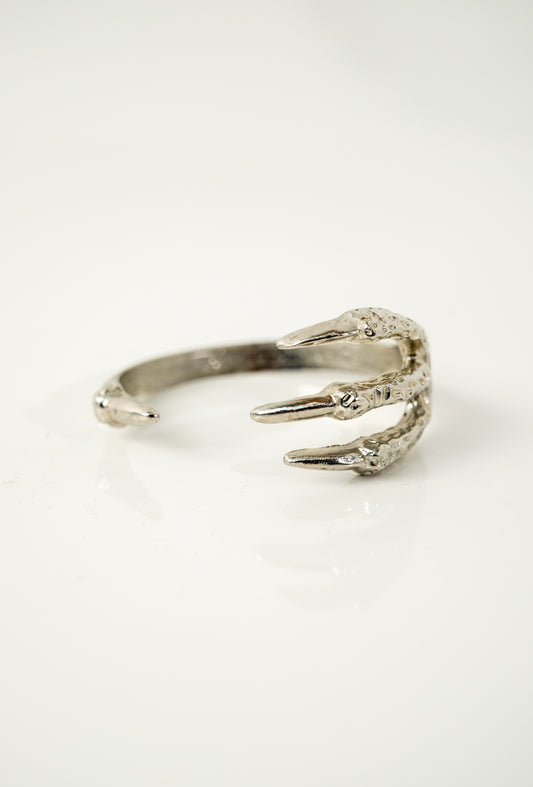 Silver Claw Cuff