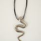 Silver Serpent Necklace