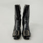Gianmarco Lorenzi Leather Buckle Boots (38)