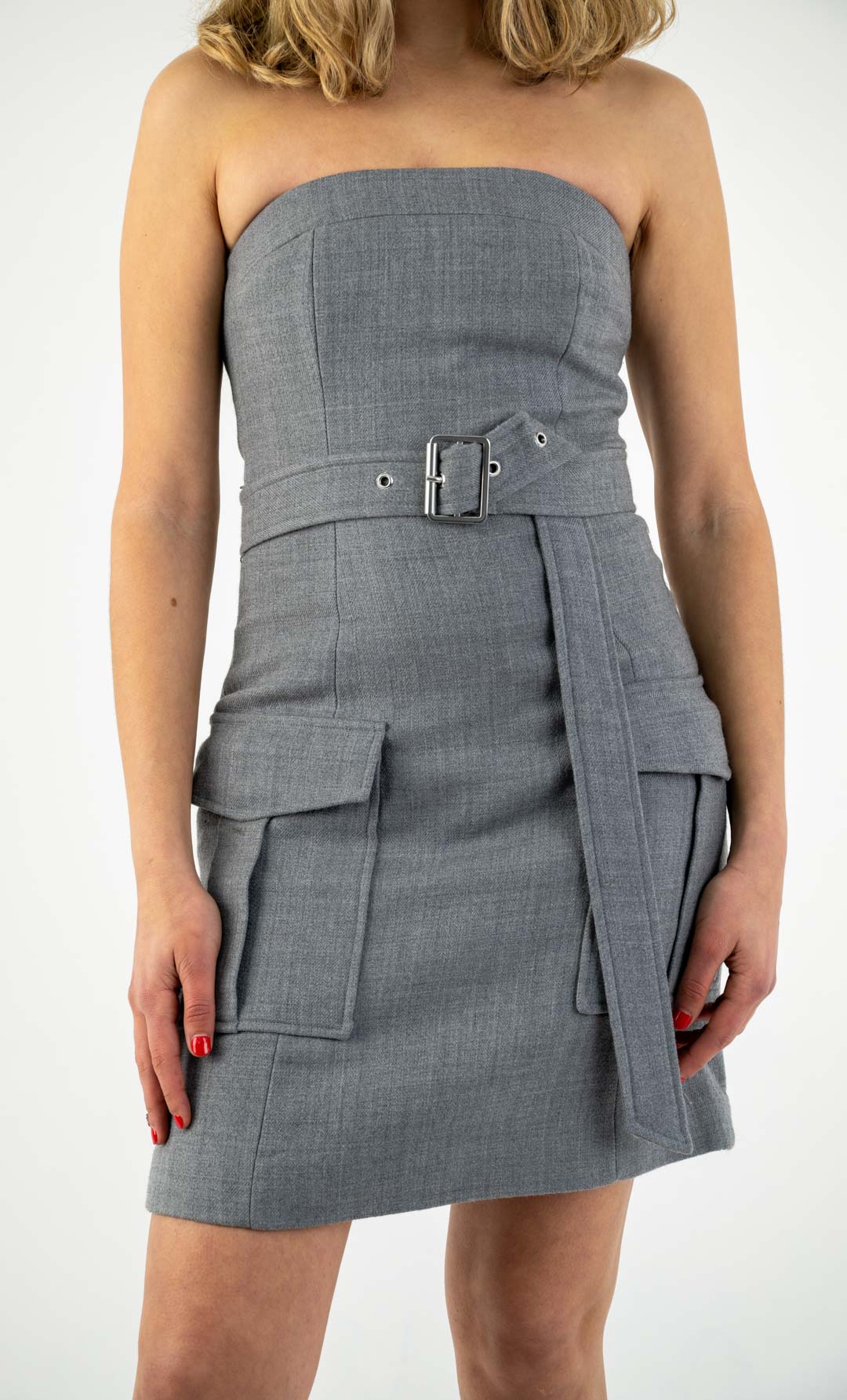Miss Sixty Wool Pocket Dress