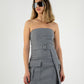 Miss Sixty Wool Pocket Dress