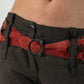 Woven Multicolor Leather Belt