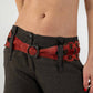 Woven Multicolor Leather Belt