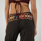 Woven Multicolor Leather Belt