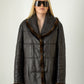 Nocciola Mink Leather Jacket