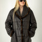 Nocciola Mink Leather Jacket