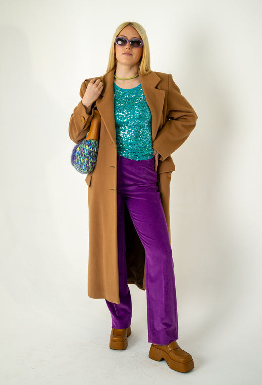 Camel Cashmere Coat