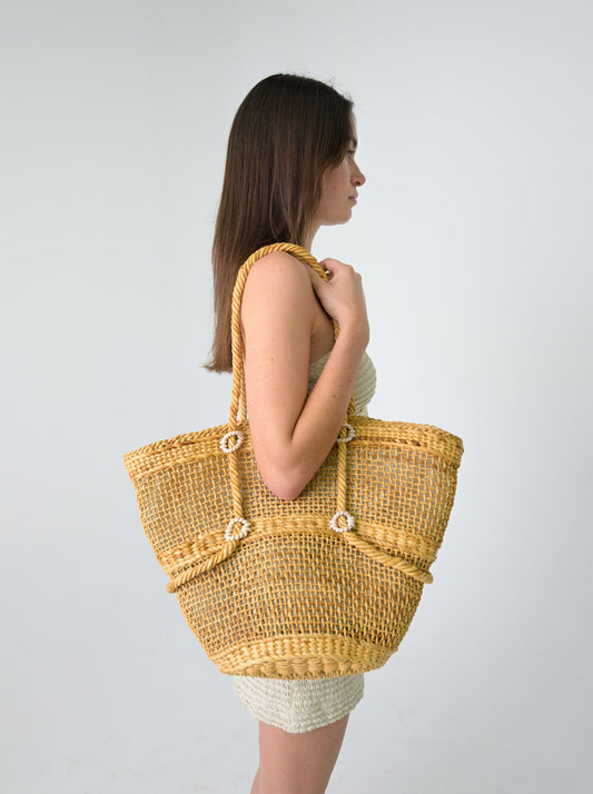 Woven Beach Bag