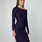 Jean Paul Gaultier Aubergine Dress