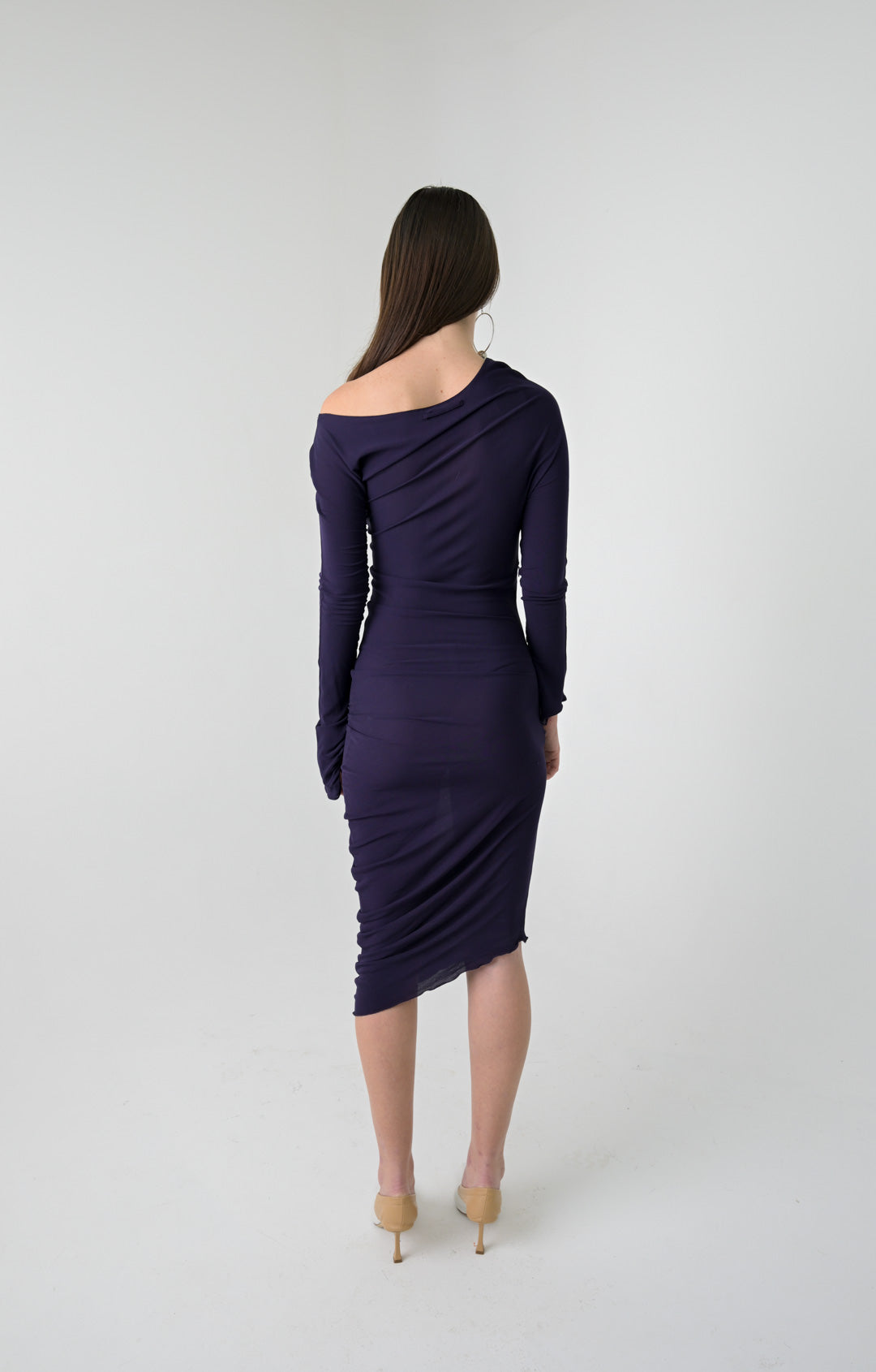 Jean Paul Gaultier Aubergine Dress