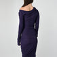 Jean Paul Gaultier Aubergine Dress