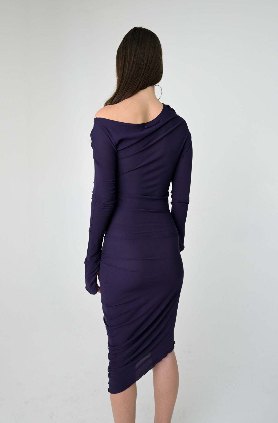 Jean Paul Gaultier Aubergine Dress