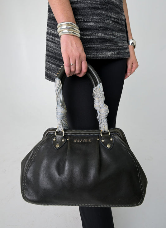 Miu Miu Leather Thread Purse