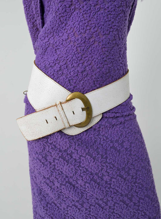 Leather Piercing Belt