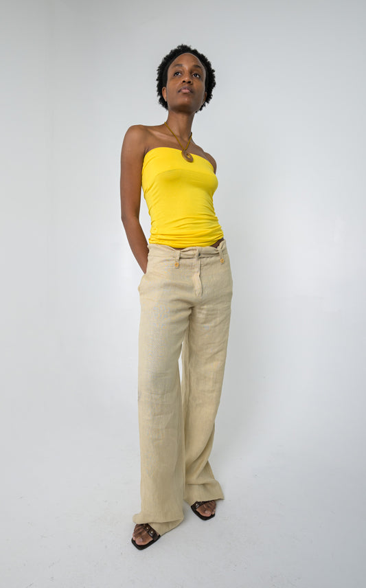 Massimo Rebecchi Linen Trousers