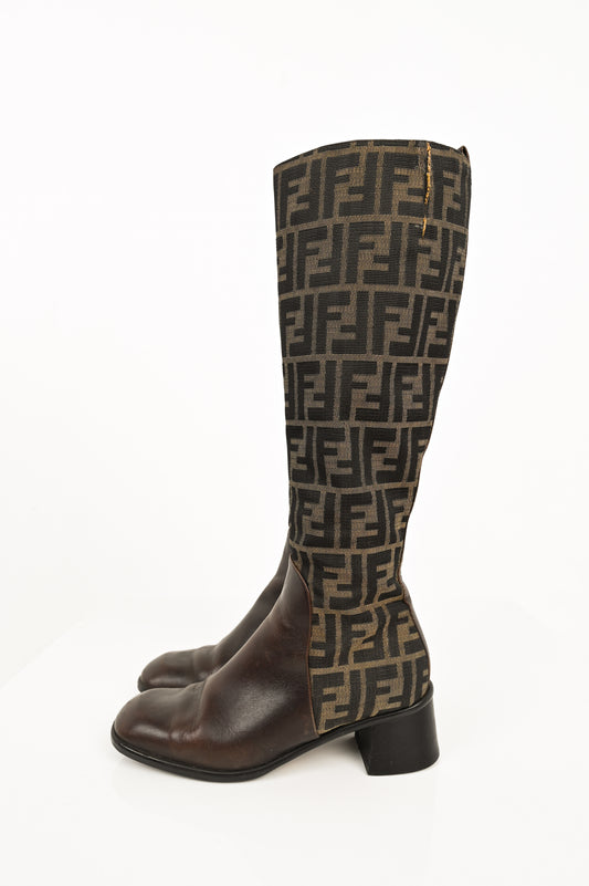 Fendi Monogram Boots (38.5)