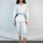 Custo Sky Blue Belt Skirt