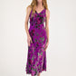 Blunauta Heliotrope Silk Dress