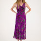 Blunauta Heliotrope Silk Dress