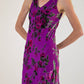 Blunauta Heliotrope Silk Dress