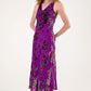 Blunauta Heliotrope Silk Dress