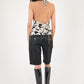 Roberto Cavalli Silk Floral Halter Top