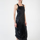 Marithé + François Girbaud Gunmetal Pleated Dress