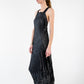 Marithé + François Girbaud Gunmetal Pleated Dress