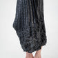 Marithé + François Girbaud Gunmetal Pleated Dress