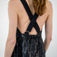 Marithé + François Girbaud Gunmetal Pleated Dress