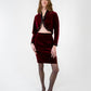 Merlot Velvet Set