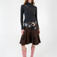 Charcoal Asymmetrical Cardigan