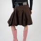 Carla G. Chicory Flounce Skirt